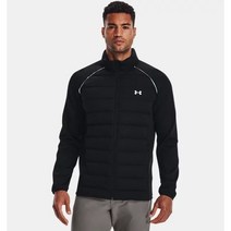 언더아머 ﻿﻿﻿﻿﻿﻿골프 스트레치 블랙 푸퍼 하이브리드 재킷 700필 파워 루즈핏 경량 우븐 아우터 UA NEW