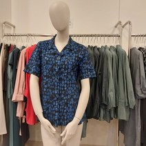 프로그램 NC해운대점 파격할인 면100 시원한 지지미 블라우스 P202B055-2