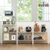 수납공감 투웨이 폴딩선반 1세트, 화이트