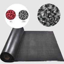 눈비오는날 신발 물기털이 대형 입구매트 미터당 현관깔개 현관카페트, 그레이