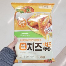 [홈플러스] 풀무원 생바로조리치즈_치즈떡볶이 398G x 2개, 아이스박스포장
