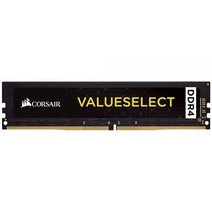Corsair Value 셀렉트 8GB 인텔 7세대 및 AMD Ry젠 PC 메모리 (CMV8GX4M1A2400C16)
