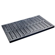 주철뚜껑 도로 옆 수로관 자동차 그레이팅 배수 뚜껑, 500 길이 x 400 너비 x 30 높이