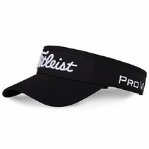 타이틀리스트(TITLEIST) 골프 모자 투어 퍼포먼스 캡 HJ1VUP-WTBK, 블랙/화이트