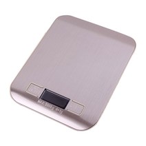 주방용 전자저울 5kg 126 스테인리스 카페 사료 계량 저울 정밀