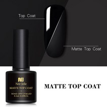 매니큐어탑코트 투명메니큐어 기능성 젤 베이스 코트 강화 탑코트 매트 네일 폴리시 솔, Matte topcoat