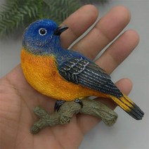 수동 그린 nia 까치 오렌지 향하고 지상 아구창 3D 냉장고 자석 기념품 마그네틱 스티커 선물, 003