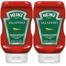 Heinz Jalapeno Tomato Ketchup 하인즈 할라피뇨 토마토 케찹 397g(14oz) 2팩