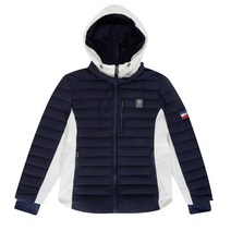 [PIGC] 여성 사이바 배색 점퍼 네이비 (LFC640449)