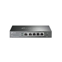 TP-Link ER605 - 멀티 WAN 유선 VPN 라우터 최대 4개의 기가비트 포트 SPI 방화벽 SMB Omada SDN 통합 로드 밸런스 라이트닝 보호 제한된 수명
