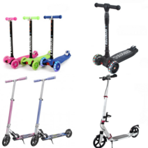 신나요 킥보드 초등학생킼보드 두발 세발 퀵보드 씽씽카 씽씽이 싱싱카 어린이 고학년 청소년, 2 어린이 세발 킥보드 2세대, 핑크