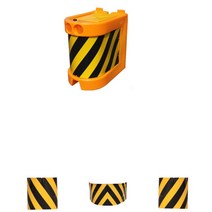 중앙분리대 교각 사선 역사선 갈매기 충격완화시설 가림막 지하주차장 공사장 공사현장, 쏠라(소/PCS-1)-사선