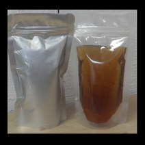 오케이샵 스텐드지퍼백 은박지퍼백 투명지퍼백 전투후은지퍼백 한약봉투 해독주스팩, 10장