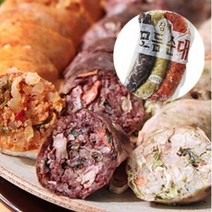 [푸드 ]삼색순대400g/고기 김치 백순대모듬, 없음, 상세설명 참조, 400g, 1개