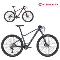 2022년 첼로 XC PRO 10 27.5인치 22단 MTB 자전거, L(18), 아이언그레이(블랙)