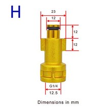 대포송풍기 낙엽송풍기 엔진블로워 풍로 압력 와셔 건 랜스 총검 커넥터 스노우 폼 노즐 어댑터 캐논 비누, 08 Bosch