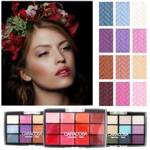 셰도우팔레트 눈밑하이라이터 발색좋은 가루날림없는 음영 무펄 섀도우 스모키 메이크업, E-2