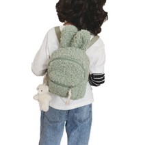 다츄앤몰리 귀염뽀작 올겨울대세 잇템 뽀글이백팩 양털배낭 털가방