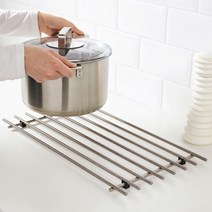 [이케아]LAMPLIG 렘플리그 냄비받침 스테인리스 50x28cm 401.764.55