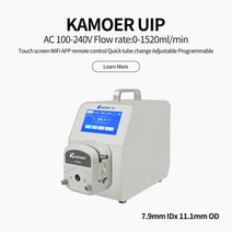 휴대용 낚시 어항 기포기 에어펌프 Kamoer 연동 펌프 AC110220V UIP 스테퍼 모터 고유량 투여 와이파이 제어 RS485 실험실용 풋 스위치, 7.UIPKK18006rotor  S19 ID24 x