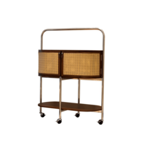 모듈 장식장 쇼케이스진열장 진열대 인테리어 모듈장식장 유리 거실 가구 서랍 확장형, 버드나무원목