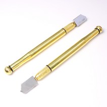 수동 다이아몬드 유리 커터 스틸 날 블레이드 커팅 도구 오일 공급 미끄럼방지 금속 핸들 160mm 건설 핸드, 한개옵션0