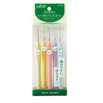 클로버 아뮤레 코바늘 세트 clover amure, 1개