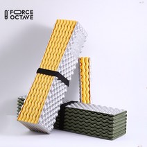 포스타브 캠핑 발포매트 알루미늄 단열매트 차박 백패킹 IXPE, 옐로우