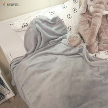 리드탑 똑딱이 극세사 무릎 담요 150 x 100