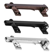 리폼플러스 현관문안전고리 문 잠금장치 걸쇠 방범장치 안전용품 도어락 3색, 현관문안전고리 흑색(1개)