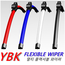 한국지엠 쉐보레 아베오 뉴아베오_ 650+350mm (A2~A3 암 모양) 확인_ 떨림 소음 해결_ YBK 컬러 와이퍼, 멀티 B6~B10 탑형 공용, 블랙