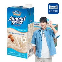 매일유업 아몬드브리즈 대용량(950ml) 언스위트10팩 이중박스포장, 950ml, 1세트