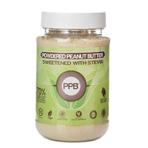 PPB 피넛 버터 파우더 스테비아 원료 180g 땅콩 분말 가루 Stevia, 1개
