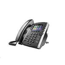 Polycom 2200-46162-025 VVX 410 12라인 IP 폰 기가비트 PoE (전원 공급 장치 미포함)
