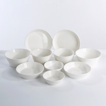 모던하우스 심플 화이트 2인조 12P세트 CA3222002