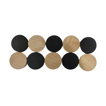 보드 하키 게임용 나무 슬링 퍽 책상 장난감 미포함 10 개, [02] 10PCS 4x0.9cm