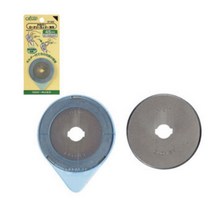 크로바 롤 컷터 날(대) 45mm 57-503＋조각원단, 1개, 1개