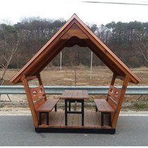 유럽형 야외쉼터 카페형쉼터 이동식쉼터 학교휴게쉼터 어린이집 전원주택정자