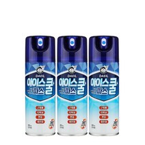 대일화학공업 대일 아이스쿨 스프레이파스 200ml x 3개 초특가