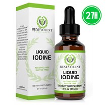2개 Benevolent Nourishment Iodine 요오드 59ml
