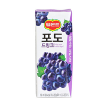 델몬트 드링크 포도, 200ml, 64개