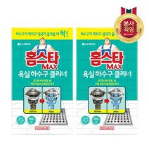 스크러빙버블 홈스타 욕실 하수구 클리너 1입 x 2개, 1세트