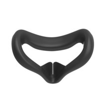 골프 VR 오큘러스Oculus Quest 2 VR 입자용 안경 보호 커버 미끄럼 방지 실리콘 통기성 아이 마스크 액, 한개옵션1, 02 black