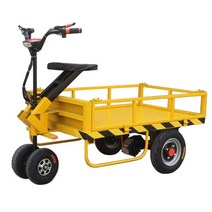 사륜 전기 리어카 수레 시골 카트 주말 농장 택배 짐, 1 x 0.6m/500kg적재 (이미지 참조)