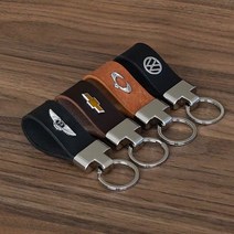카퓨어 자동차 키링 차량용 열쇠고리 명품 가죽 키홀더, 엠블럼 가죽 키링, 06.폭스바겐(무료증정)