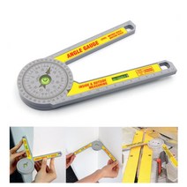 전자각도기 Woodworking Gadget Depth Measurement Miter Saw Protractor Digital Ruler Inclinometer Angl, 한개옵션0