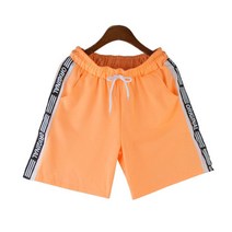 여자형광반바지 헬스면바지 러닝팬츠 커플바지 여름잠옷 헬스바지 데일리룩 작업복