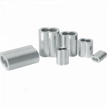 조인트 클램프 5-100PCS M1.0 M2 M3 M4 M5 M6 m8 8 모양 알루미늄 케이싱 와이어 로프 페럴 케이블 크림 핑, 07 M4   20Pcs