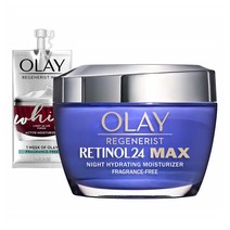 Olay 올레이 리테놀24 나이트 재생 수분보충 크림 50mL + 여행사이즈7G