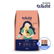 윌로펫 뉴트리탑 퍼피 1.2kg + 샘플사료 30g 2개 /말랑육즙 소프트사료, 없음